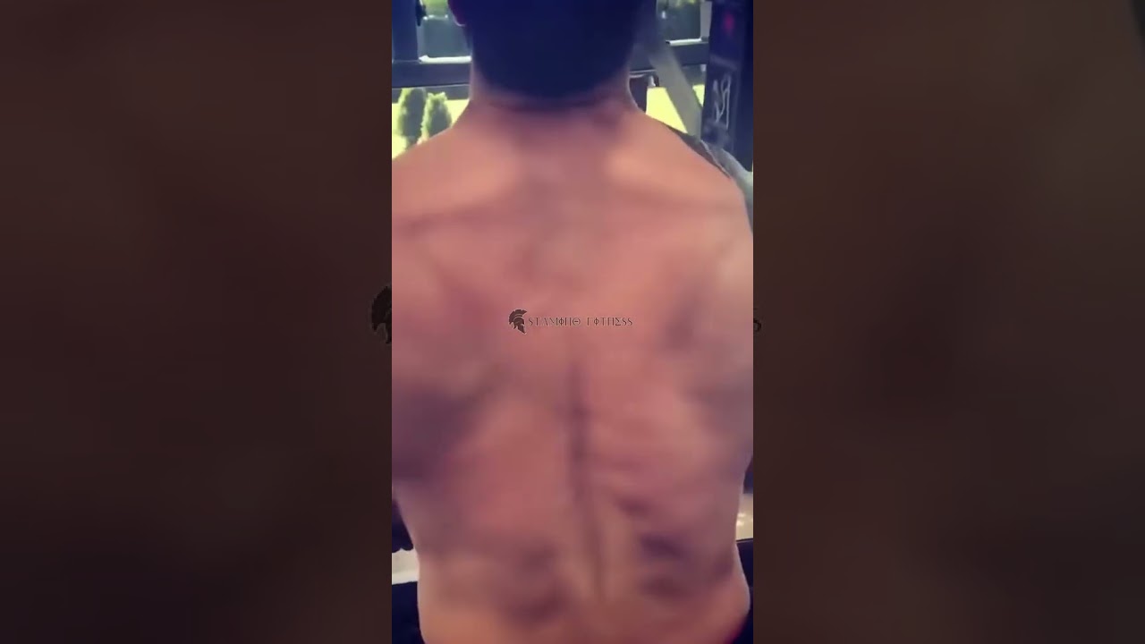 ROMAN REIGNS GYM BACK WORKOUT 