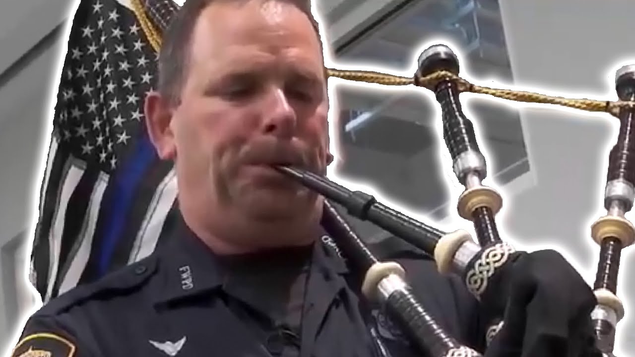 Police Bagpipes (Texas Country Reporter) YouTube