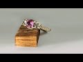 Making a Gorgeous Pink Sapphire Ring