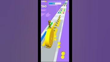 Layers Roll Gameplay Walkthrough level # 74 Big Roller #Shorts