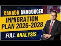 Canada Immigration Levels Plan 2026-2028: Comprehensive Analysis and Latest IRCC Updates