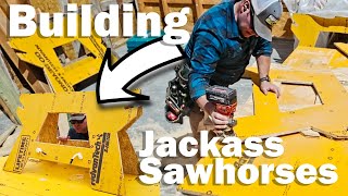 How to Build the ULTIMATE Sawhorses