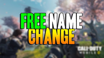 How To Change Your Name For FREE! - COD Mobile free name change 2020