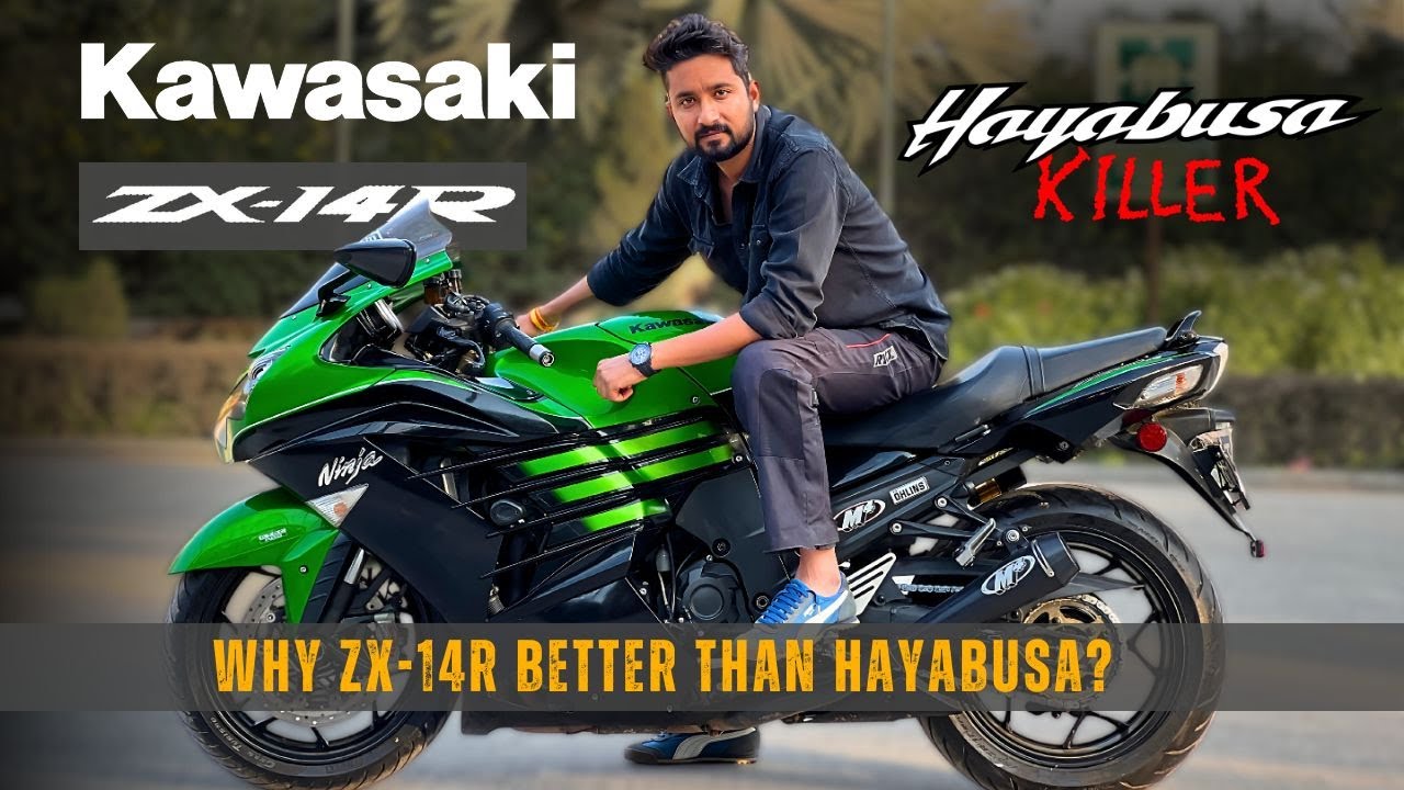 Hayabusa Killer Kawasaki ZX 14R Ohlins Brembo - YouTube