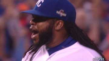 HOU@KC Gm5: Cueto sits down 16th batter in a row