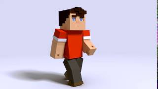 Minecraft Walk Cycle Test 2