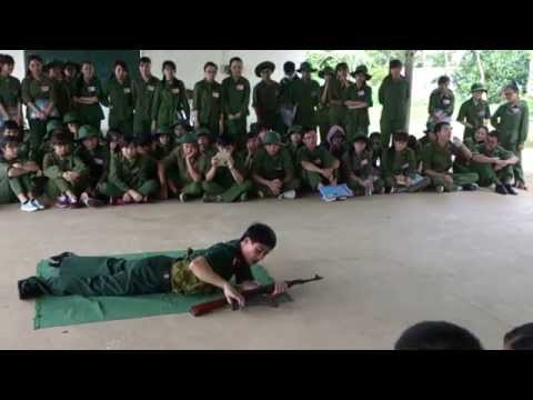 Video Tư thế nằm bắn (có súng). - youtube