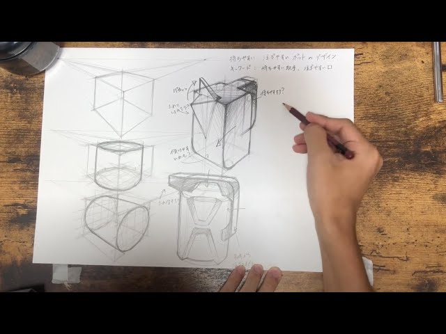 Product Design: Sketching class for prospective students by art