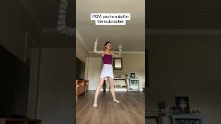 POV: You’re A Doll in “The Nutcracker” #ballet #dancer #biancascaglione #shorts