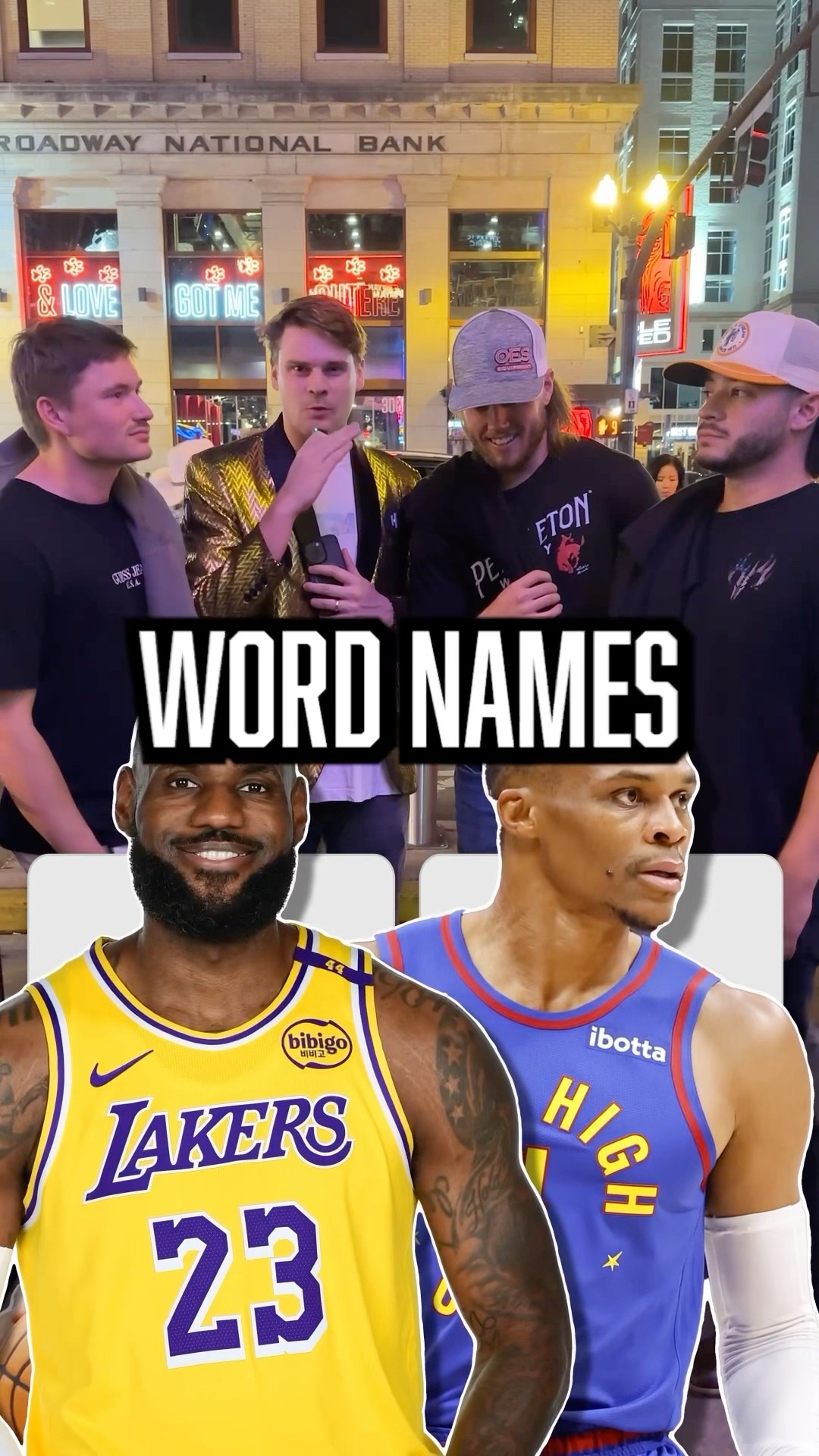 THESE GUYS KNEW THEIR 3 WORD NBA TEAM NAMES ??
