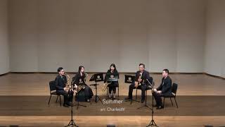 Summer for Saxophone Quintet 【菊次郎的夏天】