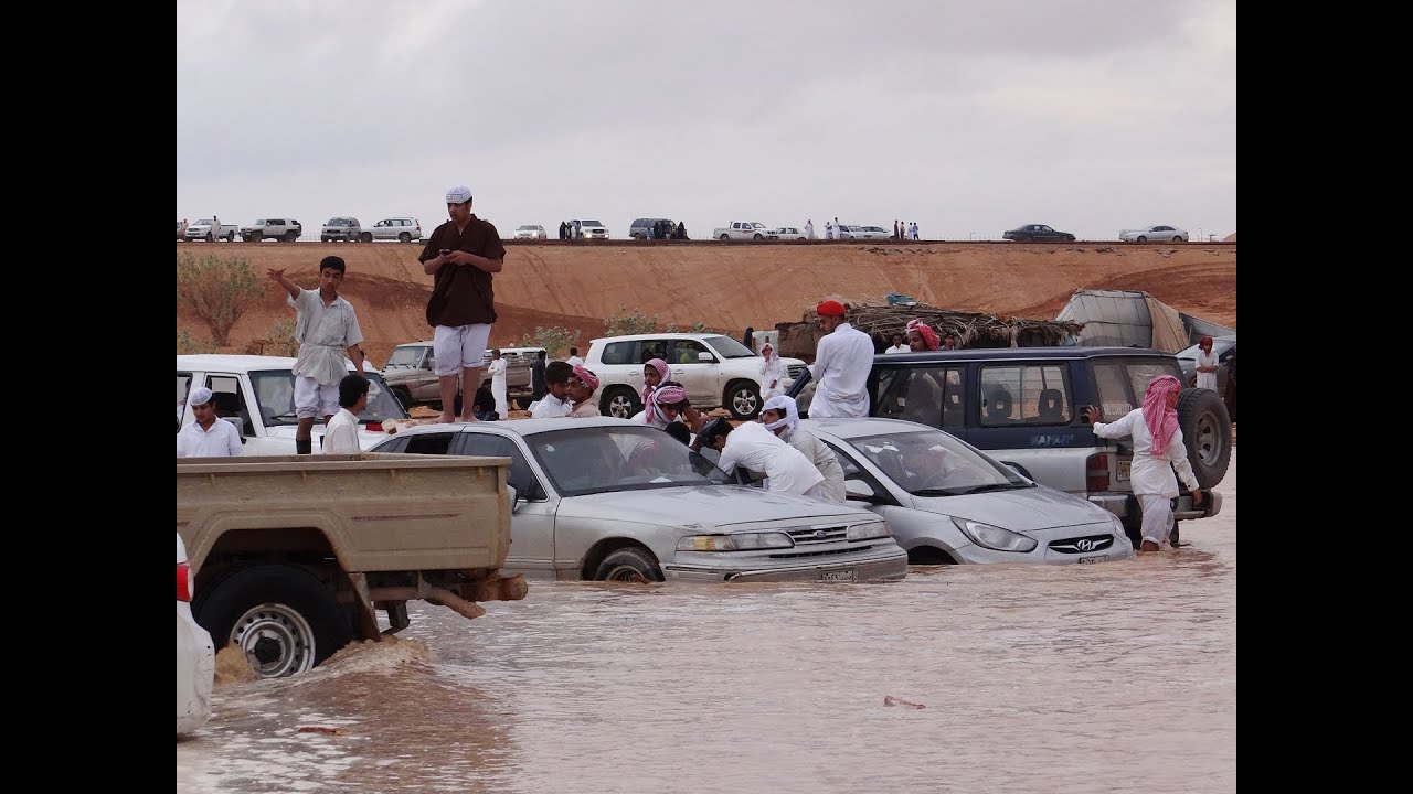 أمطار محافظة الخرج والدلم 1434 هـ ( تغطية شاملة )
