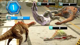 ENHANCED PLATEOREX (E1) vs PvP (JURASSIC WORLD ALIVE)