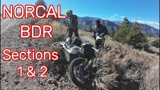 NorCal BDR | Sections 1 & 2 | Mammoth Lakes, CA to Dorrington, CA