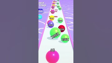 Ball Run 🔥 2048 Infinity Mode New Update Gameplay Part 160