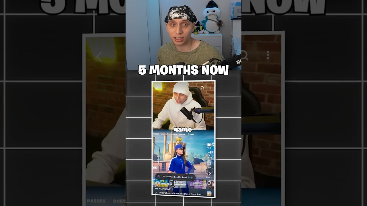 I CHANGED MY FORTNITE NAME!
