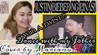 DANCE WITH MY FATHER COVER BY MARIANO | REACTION VIDEO | SY TALENT | CESS VEE