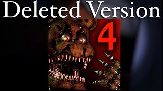 Playing A Deleted Version Of Five Nights At Freddys 4