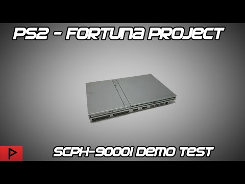 Fortuna Project - Testing on SCPH-90001 PS2 Slim (English) 