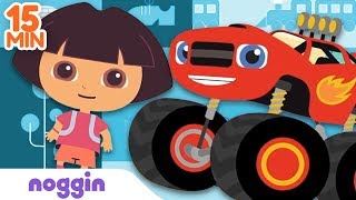 Math & Science for Kids w/ Blaze, PAW Patrol, & Dora! ⚛ Noggin | Nick Jr.