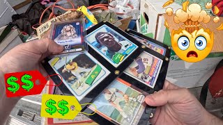 Uncovering valuable sports cards at a yard sale!