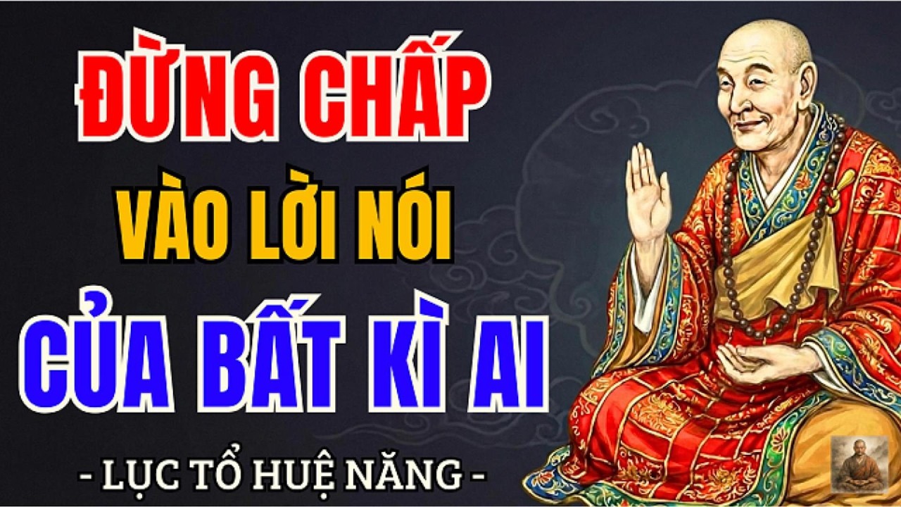 Đừng chấp vào lời nói của người khác, tâm càng nhẹ thì đời càng bình an, nên nghe 1 lần