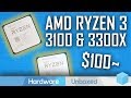 Ryzen 3 3100 & 3300X Review, $100-$120 3rd gen Ryzen CPUs