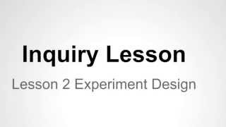 Scientific Method - Lesson 01:Question