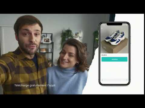 Pub Appli Vinted aussi pour homme mars 2020