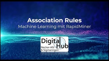 Rapid Miner: Association Rules