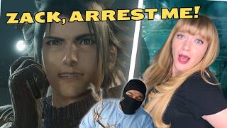 Zack Fair: On Duty. Me: Down Bad. Final Fantasy Vii Crisis Core sketch (FEAT @LanzTheMaster)