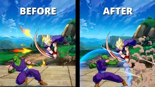 Piccolo Changes! Before and After Comparison!! Dragon Ball FighterZ New Patch