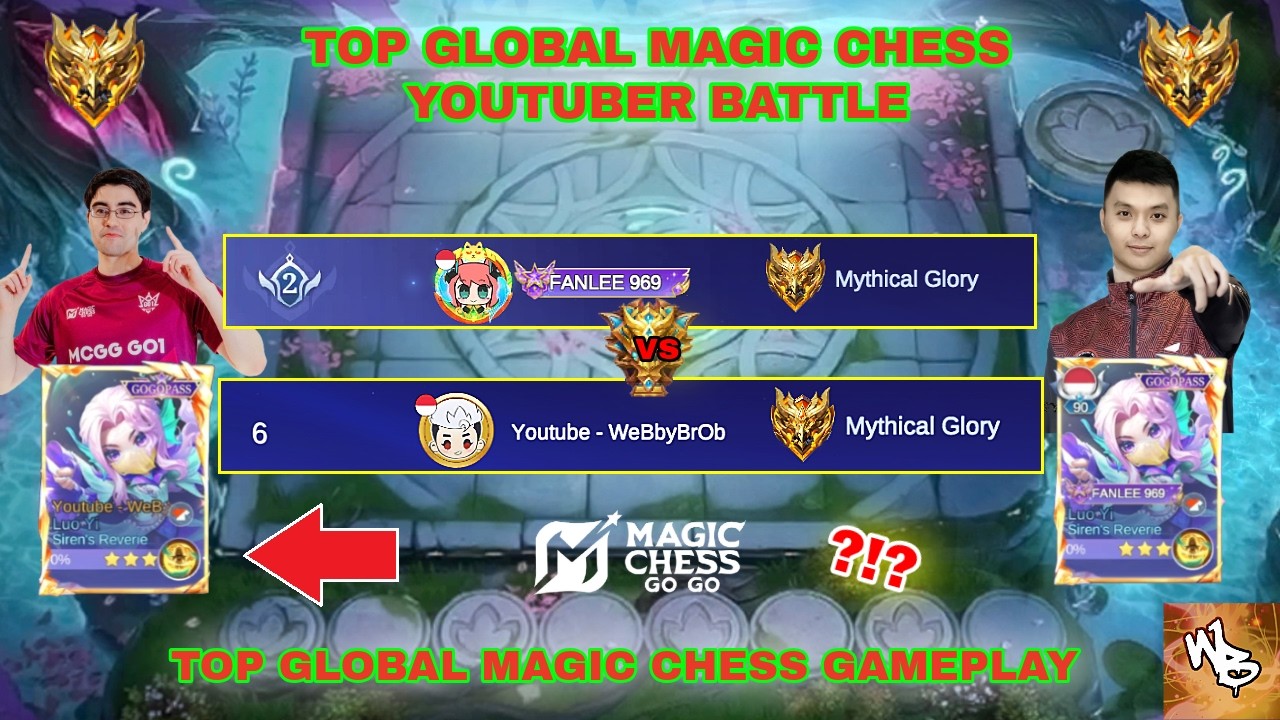 TOP GLOBAL BATTLE VS. FAN LEE - BEST MAGIC CHESS SYNERGY - TOP GLOBAL STRATEGY -  MAGIC CHESS GO GO