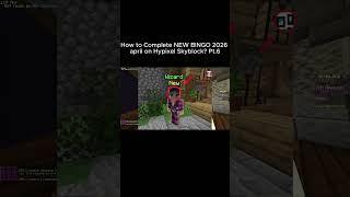 Completing hypixel bingo of April 2026! #hypixel #hypixelskyblock #pil4 #minecraft