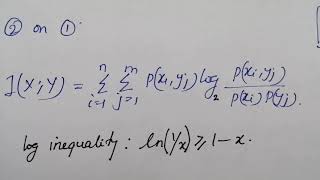 Lec 8:Mutual Information and its Properties