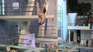 Jack Laugher B-Boys 3M Final - Diving Junior European Championships 2010