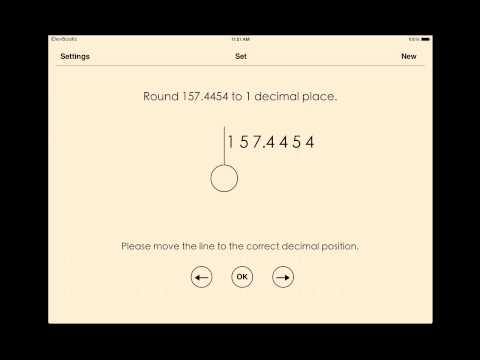 Rounding decimals to the nearest decimal places