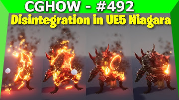 Disintegration in UE5 Niagara Tutorial | Download Files