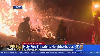 Gov. Brown Declares State Of Emergency In Holy Fire