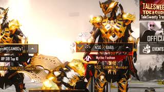 LOBBY SWAG 😎BOLTE BGMI || NSG BABA
