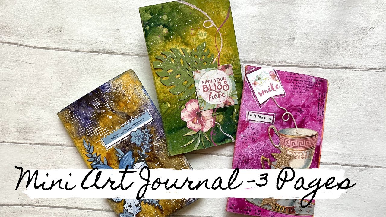 Create Your Own Mini Journal - 3 Pages! - YouTube