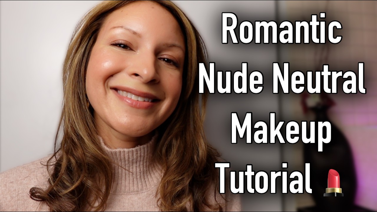 Romantic Nude Neutral Makeup Look | Glowy Spring Look 💄