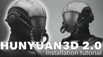 The BEST Image To 3D Model is FREE? Install Hunyuan2.0 Tutorial