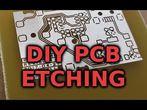 Thumbnail for PCB Prototyping Part 1: Etching and Tin Plating (Hydrochloric Acid, Hydrogen Peroxide, Liquid Tin)