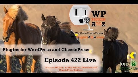 AMZ Image, CP Contact Form with PayPal, Seamless Donations, and ClassicPress options in Episode 422