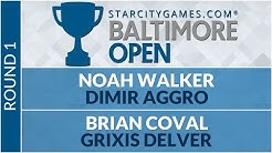 SCGBALT: Round 1 - Noah Walker vs Brian Coval [Legacy]