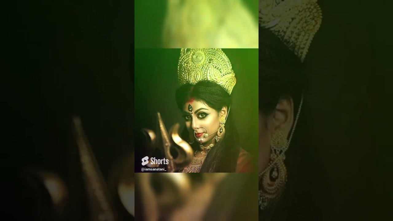 ✨🕉️Devo Ko Bal Dene Wali , 🔥Rakshas Dal Ko Nasht Kare || Mahishasura Mardini Stotram, 4k video