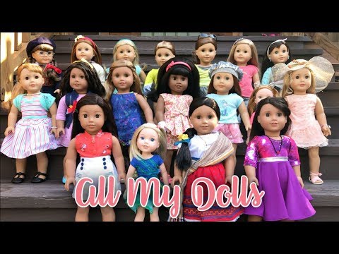 HUGE American Girl Doll Collection 