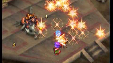 Grandia ReDux Boss #2 - Orc King, Orc x2