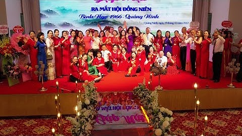 HỘI ĐỒNG NIÊN BÍNH NGỌ 1966 - QUẢNG NINH